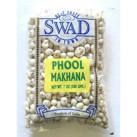Swad Phool Makhana - Puffed Lotus Seeds - 200 Grams