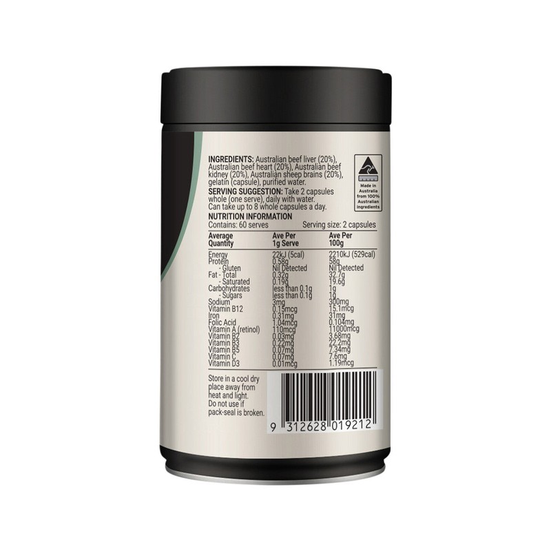 Melrose Origins Nose To Tail Multi (Grass Fed Organs 1000mg: