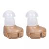 JahyShow 1/2PCS Small In Ear Invisible Best Sound Amplifier Adjustable