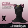 Govllfoz Snorkeling Facekini Sun Mask, Swimming Face Protection
