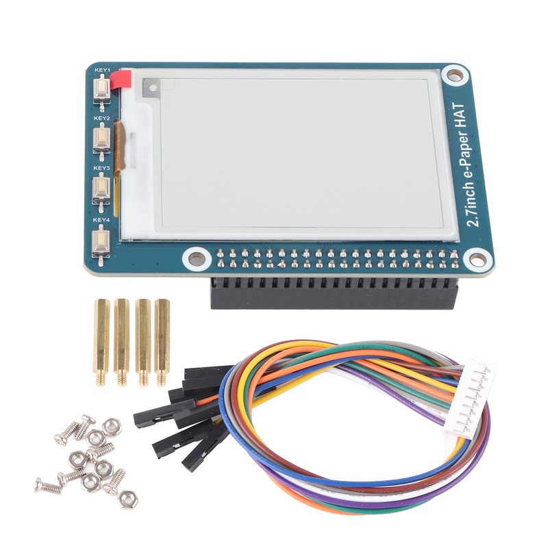 2.7inch EPaper HAT EInk Module 2color Display Board for Raspberry