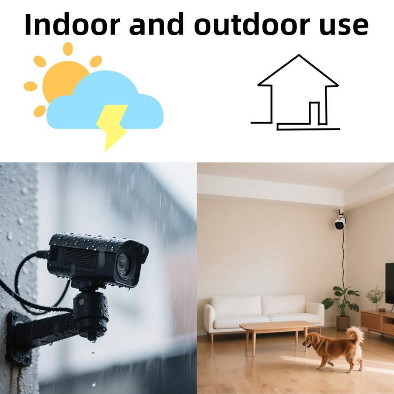 LETONDA 1 Pack 16.4ft (5M) 4K Ultra HD BNC Video
