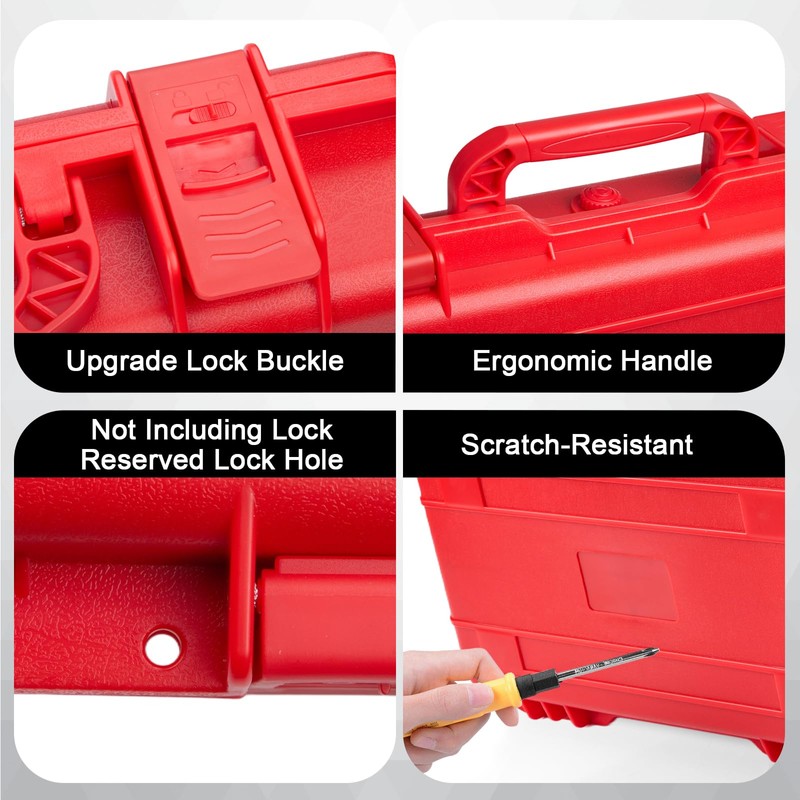 YDEPLVEO Hard Case for Milwaukee M12 Fuel Installation Drill/Driver Kit