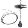 Udorich Efficient Round Chimney Cleaning Brush for Home Maintenance, 7.9"
