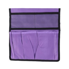 Garden Carts Tool Storage Bag Foldable Garden Kneeler Seat Heavy Duty Garden Tool Organizer Gardening Storage Tote Garden Tool Holder Pouch, Great Gardening Gifts (Purple)