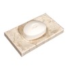 CraftsOfEgypt Beige Marble Soap Dish - Polished and Shiny Marble