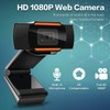 Peak Trading Full HD Webcam 1080P, Webcam with Microphone for