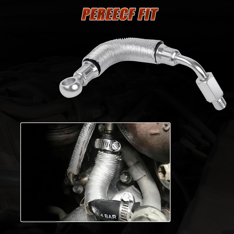 55567067 55568031 Turbocharger Cooling Feed Pipe & Coolant Return Hose