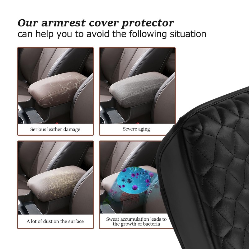 SKTU for 2019 2020 Hyundai Santa Fe Central Console Armrest