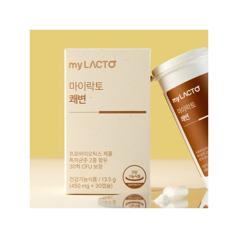 MyLacto NEW 면역 이뮨케어 100억 모유 유산균 아연 + 쾌변
