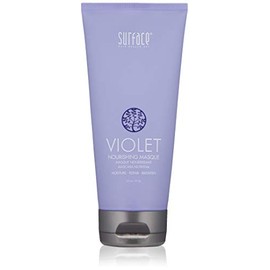 Surface Hair Mascarilla nutritiva violeta, hidrata, repara e ilumina el cabello rubio y gris, 6 onzas líquidas