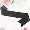 CoolerthingsDG, 2 Pcs glitter PU leather sashes, Blank Sashes Plain