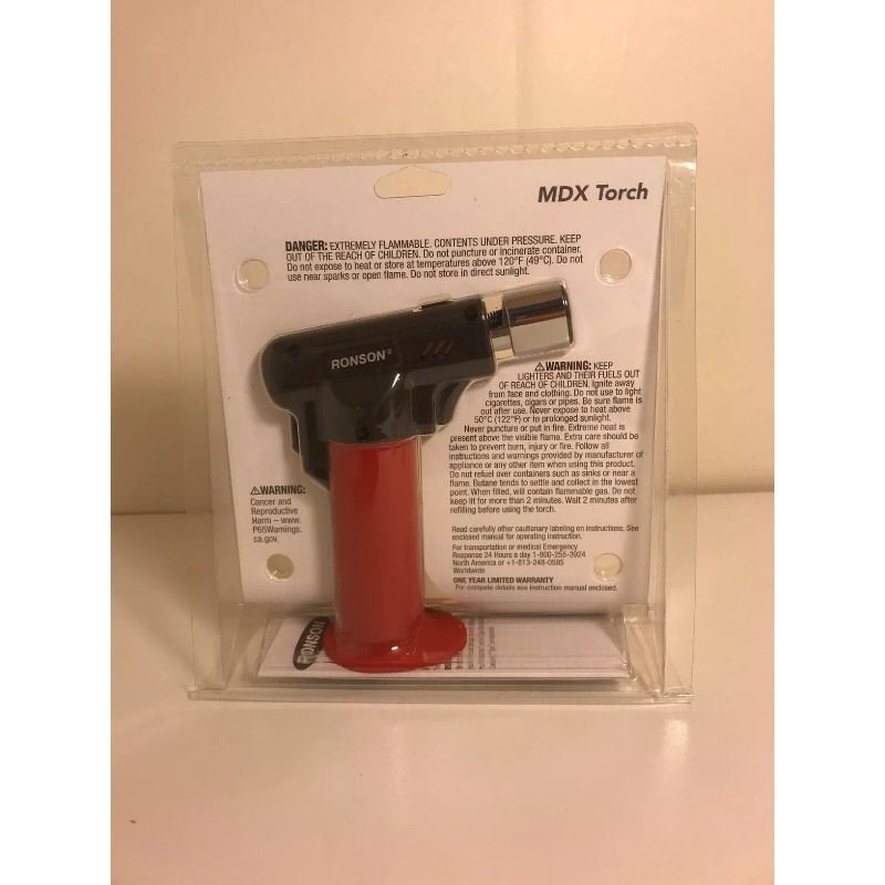 Ronson Adjustable Flame & Metal Fuel Tank MDX Torch W/