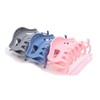 Pinzas Prichos Belleza para Cabello de Plástico Multicolor 3 Piezas