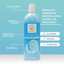 Gel Conductor Con Colágeno Para Aparatología (1 Litro) Tipo de envase Botella