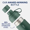 Ocean Bottle - Botella de agua reutilizable reciclada de acero