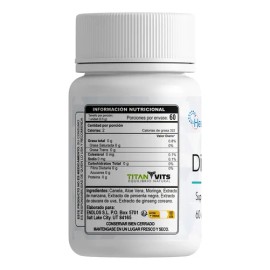 Diamin Advance | Suplemento | Pastillero | 60 Caps (1pza)