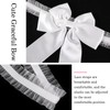 Amabro Bridal Wedding Dresses Garter for Wedding Lace Bow Wedding