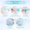 Snow Globe Tumbler Supplies Kit – 250ml Pink Squeeze Bottle,