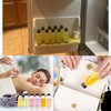 DIDITIME 6 Pack 2 oz Glass Shot Bottles with Caps