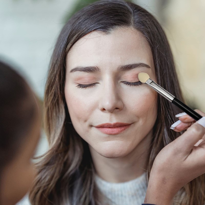 UorPoto Eyeshadow Applicators Sponge Double Sided Reusable 5Pcs Professional Blendable