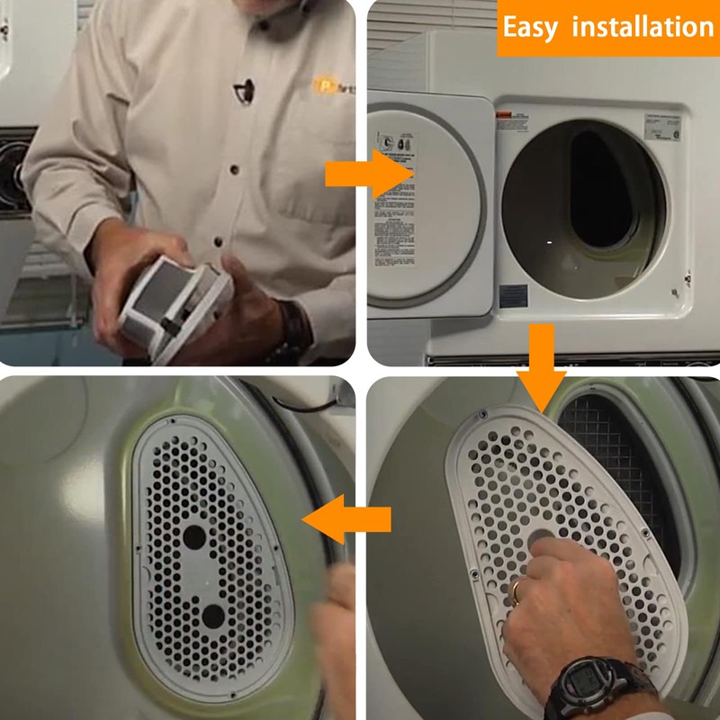 Upgraded W10828351 Dryer Lint Filter Screen & Cove by Blutoget