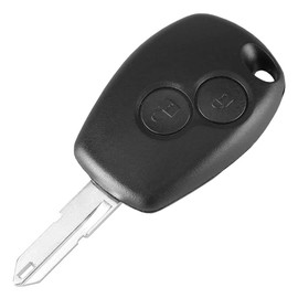 OcioDual 2 Button Key Shell Compatible with Dacia Duster Logan Lodgy Sandero, Remote Control Case, Car Key Replacement Key, Key Case Cover Key Box Case