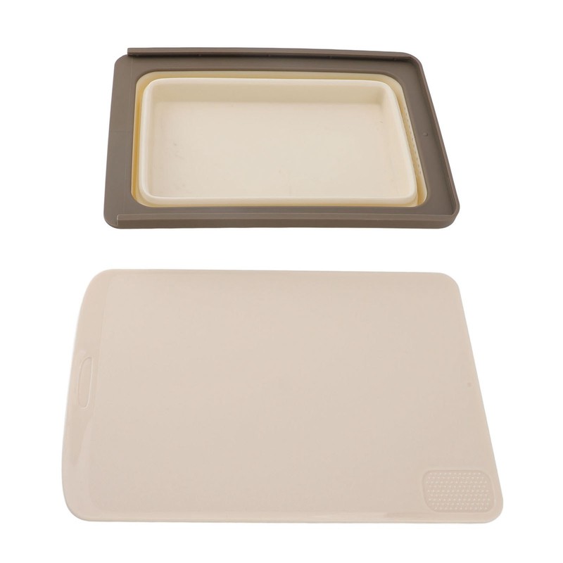 2 in 1 Foldable Cutting Board Dish Tub Multifunction Space