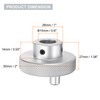 HARFINGTON Aluminum Alloy Handwheel 50mm OD 15mm Bore Lathe Hand