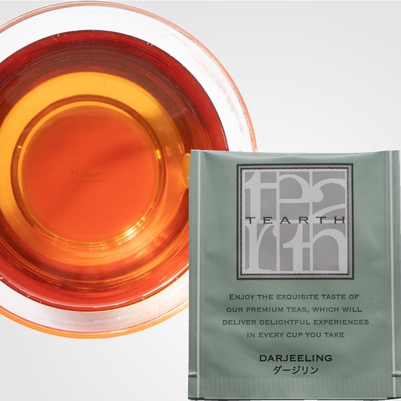 TEARTH 4 Different Tea Set, Black Tea Earl Grey Tea