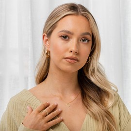 PAVOI 14K Yellow Gold Plated CZ Astrology Necklace Astrology Necklace | Astrology Gifts For Women | Zodiac Necklaces | Virgo Necklace