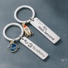 2pcs Couples Keychain– To Infinity and Beyond Keychains Pair with