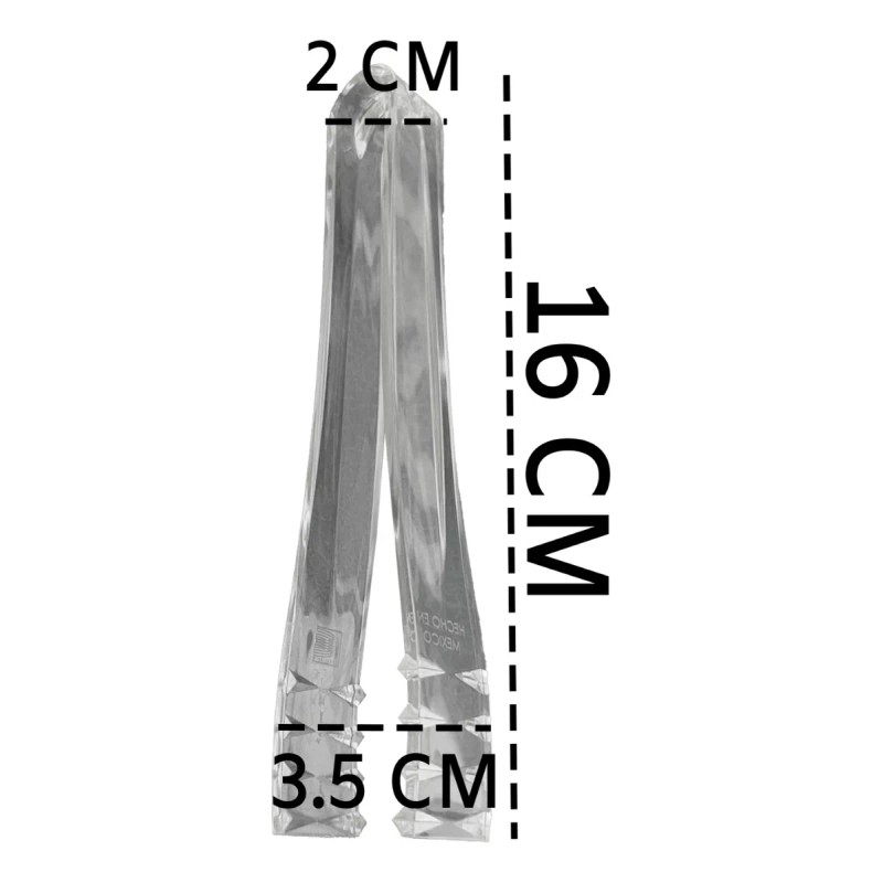 MDJ Hielera De Plastico Con Pinzas De Plastico 12 Piezas