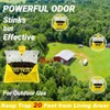 Glovv Outdoor Fly Traps - 6 Pack Disposable Bug Catchers
