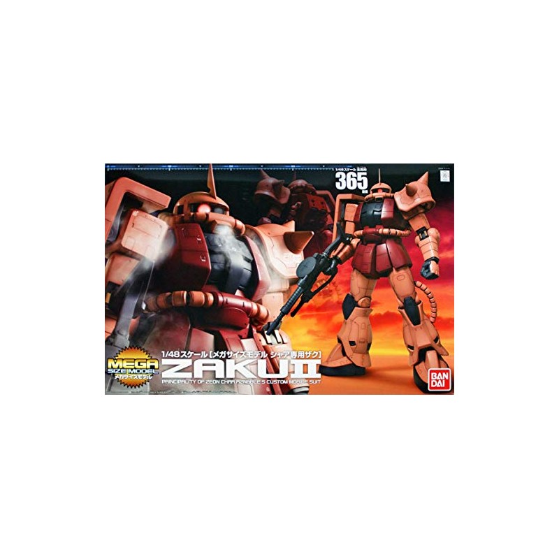 RUIYUXIN Mega Size Model 1/48 Char's Custom Zaku Plastic Model