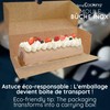Scrapcooking 1910 Yule Log Mould with Insert Stainless Steel Multi-Coloured