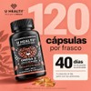 Omega 3 de Aceite de Salmón, 120 Cápsulas de 1000