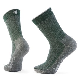 Smartwool Unisex Hike Classic Edition Full Cushion 2nd Cut Crew Socks Dark Sage MD (US Men's Shoe 6-8.5, Women's Shoe 7-9.5) One Size