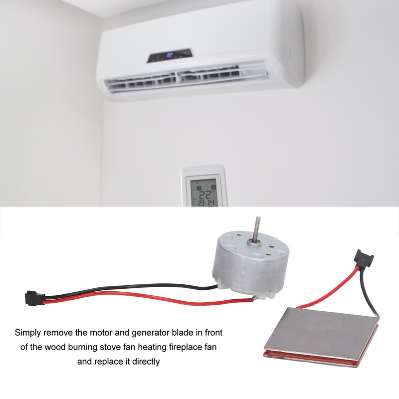 Fireplace Fan Motor Eco Friendly Power Generation Sheet Stove Refrigerator