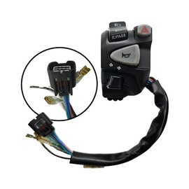 Snblzhef Motorcycle Converter Switch Clip Vario 160 Handlebar Switch Assembly Running Light Switch
