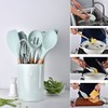 12 Pieces Of Silicone Cooking Kitchen Utensils Set, With Stand,