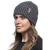 Woolpower Beanie Rib 400, gray