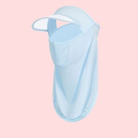 Sun Protection Face Rash Guard Mask (Blue) 2ea