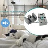 generic 4pcs Sliding Glass Shower Door Side Anti-Collision Block,for 5/16""(8mm)