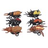 6pcs Animal Pull Back Vehicle Cars Educational Stimulate Imagination Safe