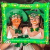 LMSHOWOWO St. Patrick's Day Inflatable Photo Booth Frame, with 35