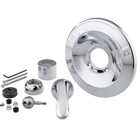 Delta Faucet Shower Handle Renovation Repair Trim Kit for Delta 600 Series Tub, Chrome RP54870