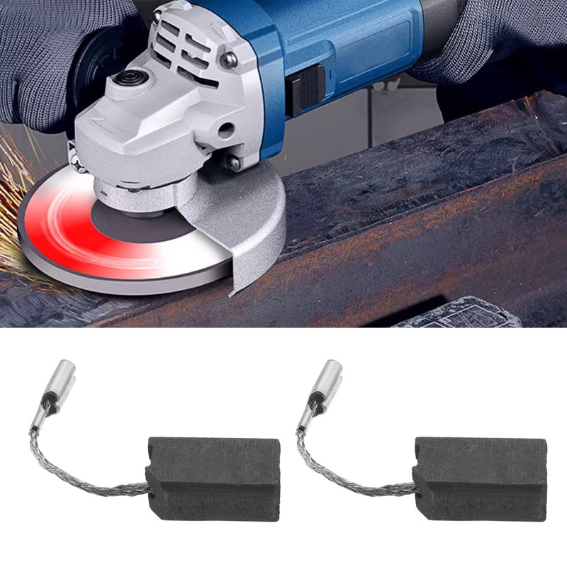 eMagTech 2 Pairs Carbon Brushes Auto Stop Compatible with FLEX