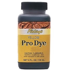 FIEBINGS,Fiebing Professional Leather Oil Dye - 4 Ounces, Yellow