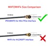 2.4G /5G/5.8GHZDual Band Copper Tube Internal Antenna IPEX Interface omnidirectional
